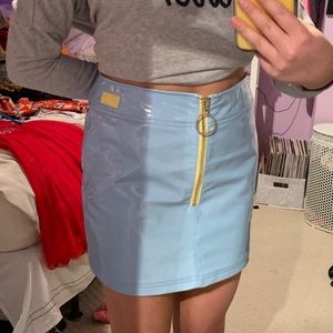 NEVER WORN Fila baby blue skirt